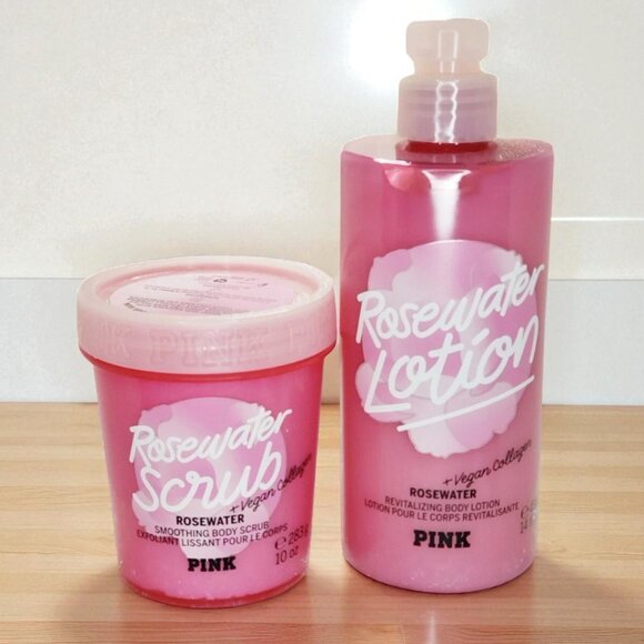 🆕PINK Victoria’s Secret Rosewater Bundle/Lot - Picture 2 of 3
